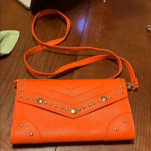 Orange purse